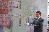 Xem biệt thự cổ ở Hà Nội được sửa chữa, bảo tồn bằng công nghệ Pháp