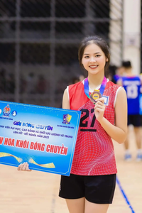 Vẻ đẹp hoa khôi bóng chuyền dự thi Miss World Vietnam 2023