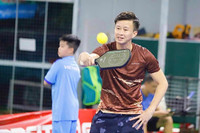 Hoa khôi bóng chuyền Thu Hoài và dàn sao thể thao mê Pickleball