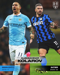 Những ngôi sao từng khoác áo cả Man City và Inter Milan