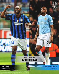 Những ngôi sao từng khoác áo cả Man City và Inter Milan