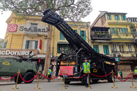 Ngắm dàn khí tài hiện đại của lực lượng CAND đang triển lãm phục vụ người dân ở hồ Gươm