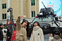 Ngắm dàn khí tài hiện đại của lực lượng CAND đang triển lãm phục vụ người dân ở hồ Gươm