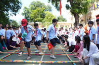 Ảnh: Học sinh Hà Nội náo nức dự lễ khai giảng đặc biệt đón chào năm học 2025-2026