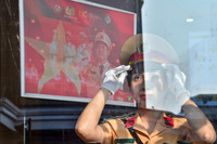 Ấn tượng hình ảnh chào đón Kỷ niệm 80 năm Ngày truyền thống lực lượng CAND ở Thủ đô