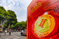 Ấn tượng hình ảnh chào đón Kỷ niệm 80 năm Ngày truyền thống lực lượng CAND ở Thủ đô