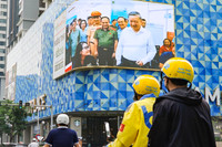 Ấn tượng hình ảnh chào đón Kỷ niệm 80 năm Ngày truyền thống lực lượng CAND ở Thủ đô