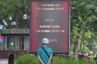 Ấn tượng hình ảnh chào đón Kỷ niệm 80 năm Ngày truyền thống lực lượng CAND ở Thủ đô