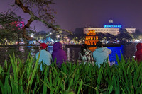 Nhìn lại những khoảnh khắc ấn tượng trong đêm giao thừa đón xuân Quý Mão 2023 ở Hà Nội