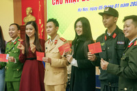 Nữ Công an Thủ đô hiến máu cứu người trong những ngày đầu năm mới 2023