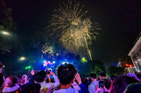 Nhìn lại những khoảnh khắc ấn tượng trong đêm giao thừa đón xuân Quý Mão 2023 ở Hà Nội