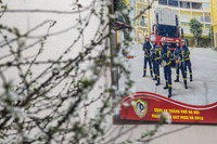 Tri ân liệt sỹ Công an Hà Nội, tặng quà các chốt giao thông cửa ngõ Thủ đô