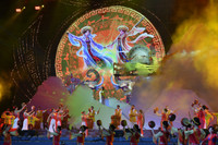 Lịch sử oanh liệt thời kỳ Hai Bà Trưng được tái hiện ấn tượng bằng công nghệ 3D mapping 