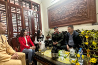 Tri ân liệt sỹ Công an Hà Nội, tặng quà các chốt giao thông cửa ngõ Thủ đô