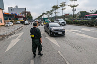 Tri ân liệt sỹ Công an Hà Nội, tặng quà các chốt giao thông cửa ngõ Thủ đô