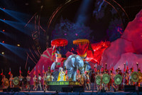 Lịch sử oanh liệt thời kỳ Hai Bà Trưng được tái hiện ấn tượng bằng công nghệ 3D mapping 