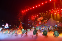 Lịch sử oanh liệt thời kỳ Hai Bà Trưng được tái hiện ấn tượng bằng công nghệ 3D mapping 