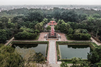 Ngắm phố đi bộ sắp hoạt động đẹp như tranh bên thành cổ đá ong ở Hà Nội