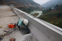 Cận cảnh cầu cạn Móng Sến có trụ cầu cao nhất Việt Nam