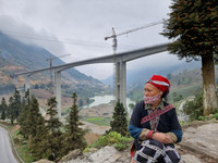 Cận cảnh cầu cạn Móng Sến có trụ cầu cao nhất Việt Nam