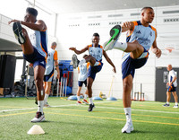 Mbappe hớn hở trong buổi tập đầu tiên cùng Real Madrid