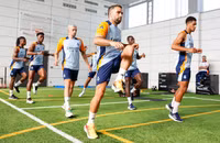 Mbappe hớn hở trong buổi tập đầu tiên cùng Real Madrid