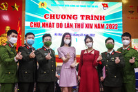 Ấn tượng hình ảnh thanh niên Công an Thủ đô rạng rỡ khi hiến máu phục vụ bệnh nhân ngày sát Tết