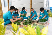 Nồi bánh chưng ấm áp của các 