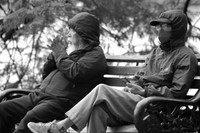 Lãng đãng chiều đông Hà Nội qua các bức ảnh đen trắng giàu cảm xúc