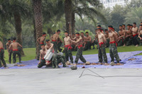 Toàn cảnh lễ khai mạc Triển lãm Quốc phòng quốc tế Việt Nam 2022