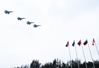 Toàn cảnh lễ khai mạc Triển lãm Quốc phòng quốc tế Việt Nam 2022