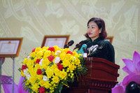 Toàn cảnh ngày hội đặc biệt ở vựa hoa Mê Linh khi cùng lúc đón 3 niềm vui lớn