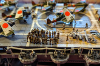 Sống động dàn mô hình quân sự khủng đang được trưng bày ở Hà Nội