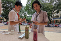  Hà Nội: Xem học sinh THCS hào hứng tham gia hỏi đáp về tác hại của ma túy 