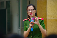  Hà Nội: Xem học sinh THCS hào hứng tham gia hỏi đáp về tác hại của ma túy 