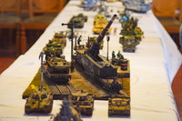 Sống động dàn mô hình quân sự khủng đang được trưng bày ở Hà Nội