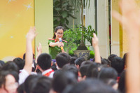  Hà Nội: Xem học sinh THCS hào hứng tham gia hỏi đáp về tác hại của ma túy 