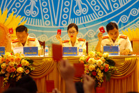 Những hình ảnh ấn tượng tại phiên thứ nhất Đại hội Đoàn CATP Hà Nội nhiệm kỳ 2022-2027