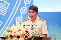 Những hình ảnh ấn tượng tại phiên thứ nhất Đại hội Đoàn CATP Hà Nội nhiệm kỳ 2022-2027