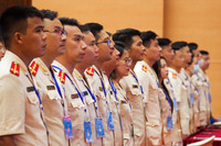 Những hình ảnh ấn tượng tại phiên thứ nhất Đại hội Đoàn CATP Hà Nội nhiệm kỳ 2022-2027