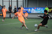 Những khoảnh khắc ấn tượng ngày mở màn giải bóng đá học sinh THPT Hà Nội 2024