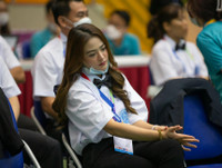 Nữ chuyên gia Thái Lan xinh như mộng ở SEA Games 31