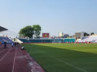 Cận cảnh sân Việt Trì đẹp mướt mắt trước ngày U23 Việt Nam thi đấu