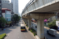 Toàn cảnh tuyến đường sắt đô thị trên cao sắp vận hành ở Hà Nội