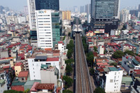 Toàn cảnh tuyến đường sắt đô thị trên cao sắp vận hành ở Hà Nội