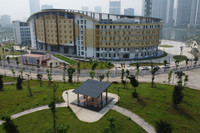 Tận mắt dự án Cung Thiếu nhi nghìn tỷ với tháp thiên văn độc đáo sắp hoàn thành ở Hà Nội