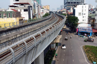 Toàn cảnh tuyến đường sắt đô thị trên cao sắp vận hành ở Hà Nội