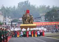 Hình ảnh ấn tượng tại buổi tổng duyệt Lễ kỷ niệm 70 năm Chiến thắng Điện Biên Phủ
