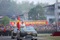 Hình ảnh ấn tượng tại buổi tổng duyệt Lễ kỷ niệm 70 năm Chiến thắng Điện Biên Phủ