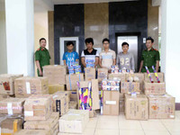 Đánh sập đường dây mua bán trái phép gần 3 tấn pháo, bắt giữ 4 đối tượng